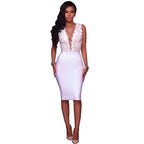 Lace Sheer Mesh Sexy Bodysuit Jumpsuit Shorts