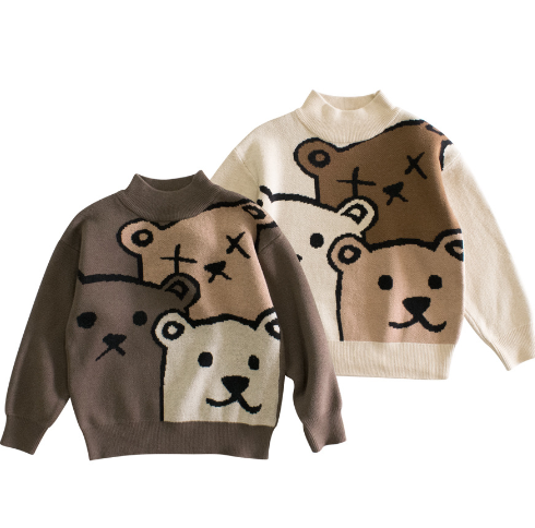 Beni Sweater with Bear Knit Design (One Piece)