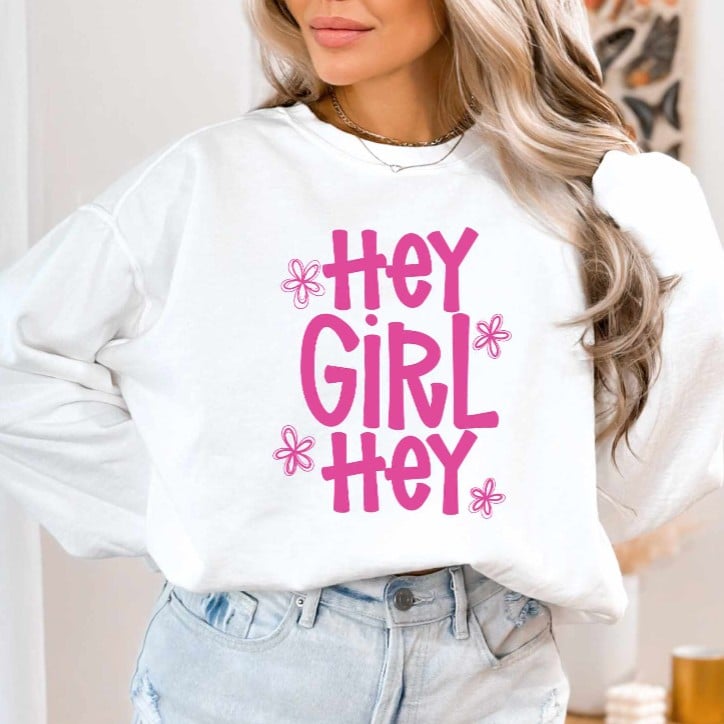 European American Letter Print Sweatshirt for Fall/Winter | Streetwear