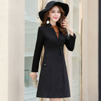Slim Women's Woolen Coat