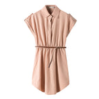 LIVA Chiffon Shirt Dress - Style 1141