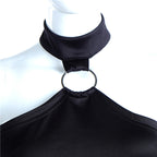 Sexy Black Off-Shoulder Bodycon Dress for Nightclubs