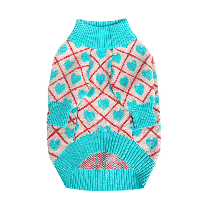 Tide Brand Winter Dog Sweater for Small Breeds