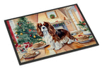 Cavalier Spaniel Christmas Cookies Doormat