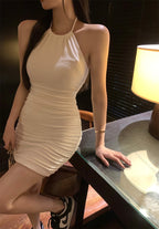 Summer Sleeveless Skinny Sheath Sling Dress for Women