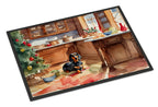 Dachshund Christmas Cookies Doormat