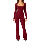 2023 Women's Long Sleeve Bodysuit with High Stretch