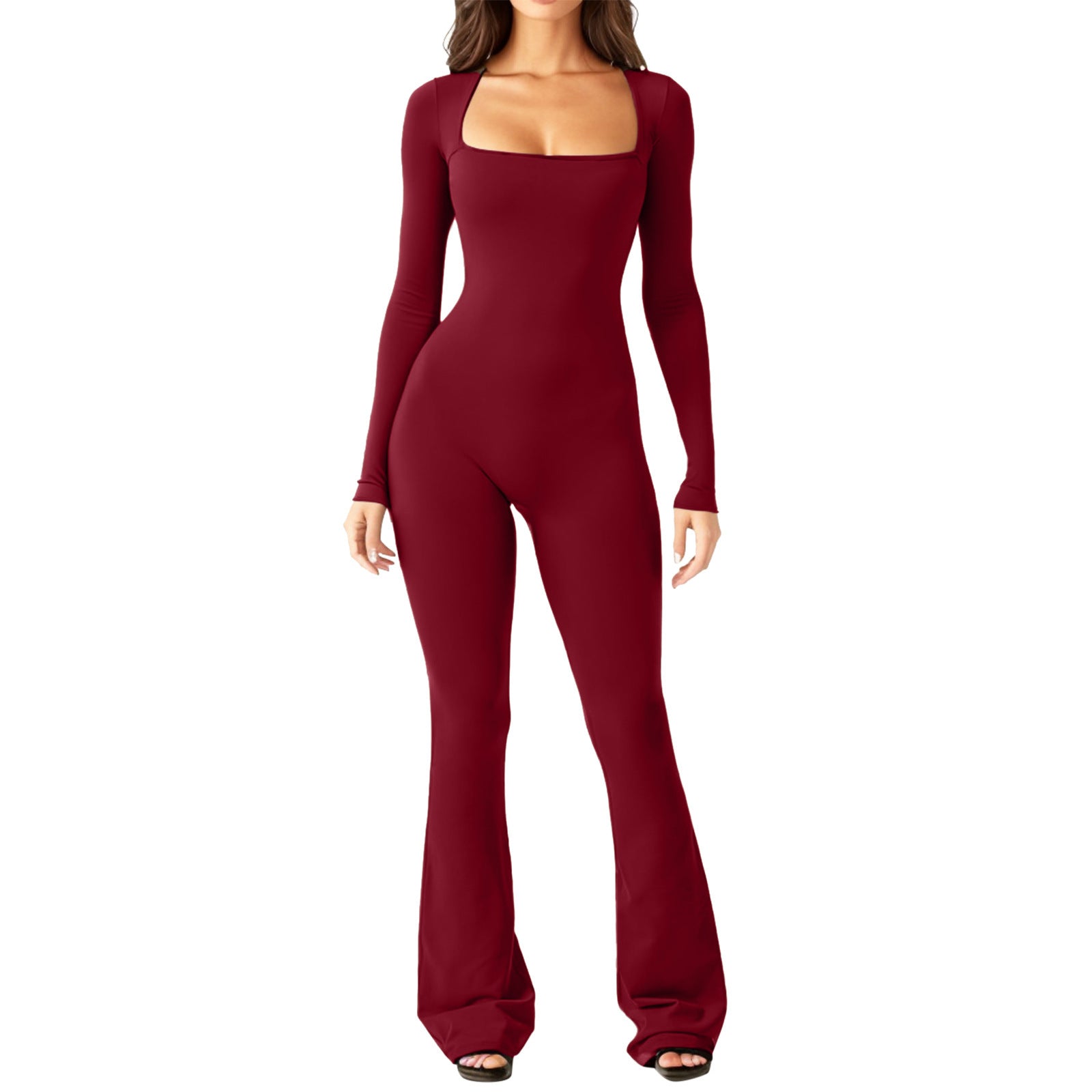 2023 Women's Long Sleeve Bodysuit with High Stretch