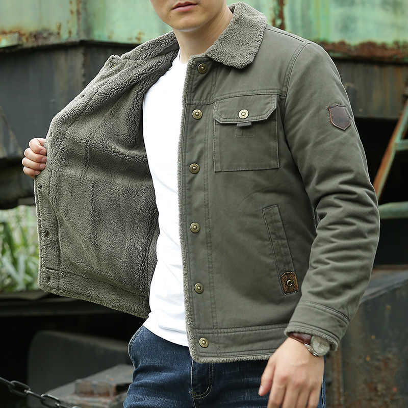Men's Thickened Cotton Winter Jacket
