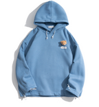 Thick Fleece-lined Loose Mid-length Bear Sweater