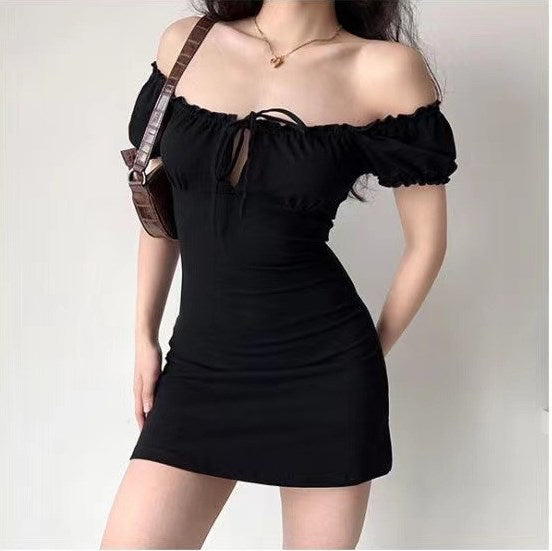 2019 Trendy Lace Off-Shoulder Bodycon Dress