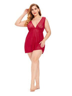 Strap Dress and Sexy Lingerie Set