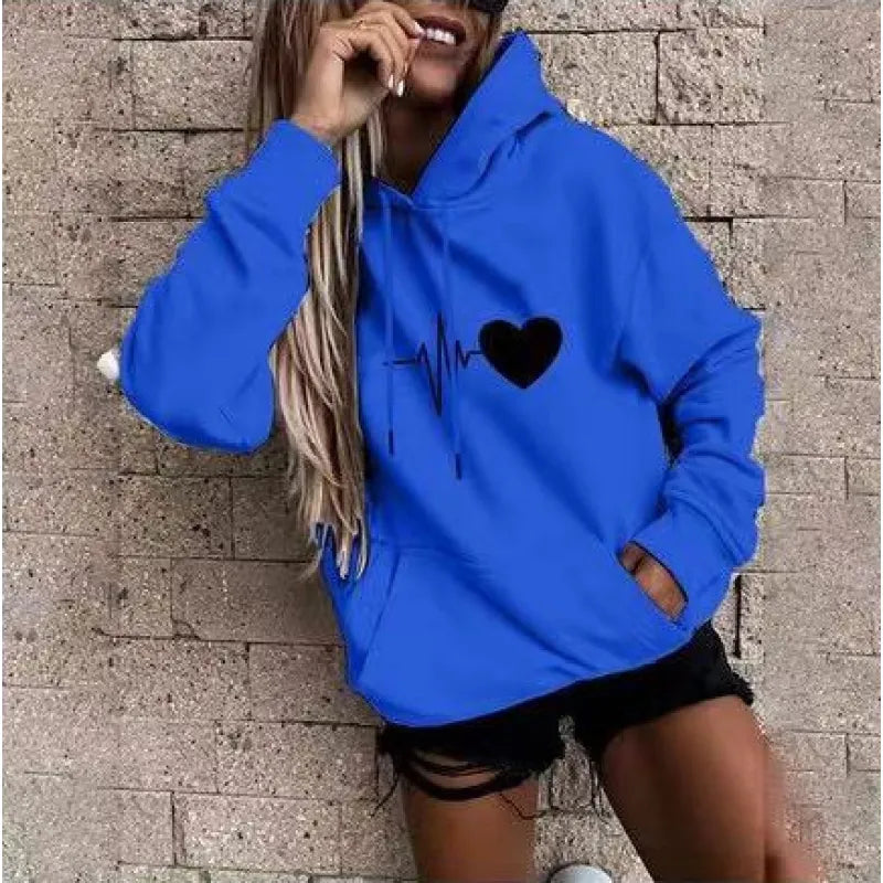 Women's Plus Velvet Hoodie | Streetwear