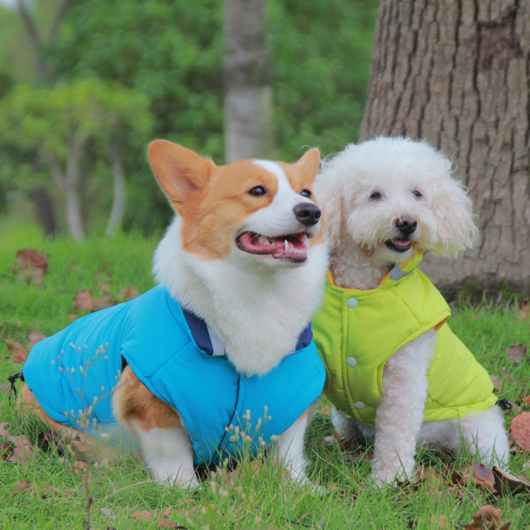 Double-Sided Reflective Waterproof Pet Jacket