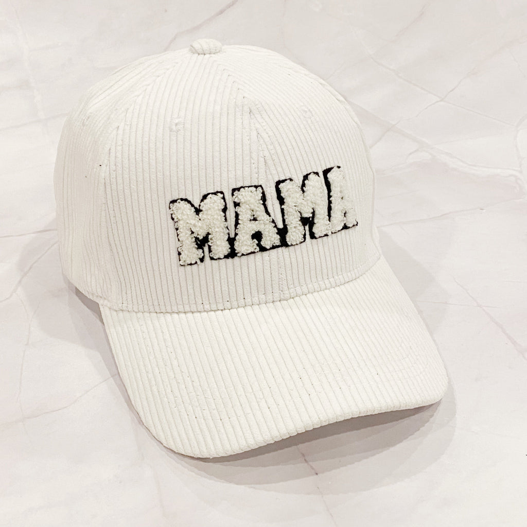 Corduroy Mama Ball Cap | Embroidered Cap