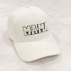 Corduroy Mama Ball Cap | Embroidered Cap