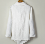 Men's Zen Mid-Length Cotton-Linen Windbreaker Jacket