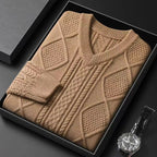 Men's Thick Thermal Base Layer Sweater