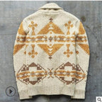 European & American Plus Size Knit Sweater Coat