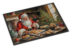 Cookies with Santa Claus Doormat