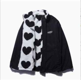Reversible Cotton Jacket - Love Vibes (One Piece)