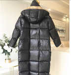 Thick Super Long Women's Down Padded Jacket