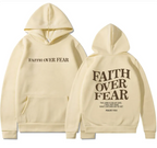 Faith Over Fear Christian Hoodie | Faith Streetwear