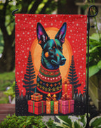 Australian Kelpie Holiday Christmas Garden Flag