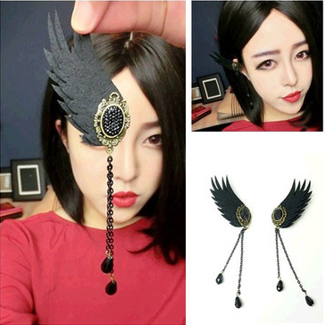 Halloween Christmas Dark Earrings and Hair Accessories