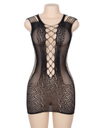 Lace Cutout Bodysuit Dress for Intimate Wear