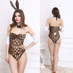 Lace Christmas Lingerie Bunny Costume Set 453