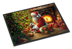 Shih Tzu and Santa Claus Doormat
