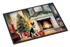 Basenji Cozy Christmas Doormat
