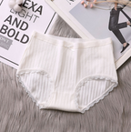 Lace Trim Triangle Panties for Girls