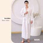 Thin Satin Quick-Dry Couple Nightgown