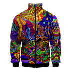 Casual Zip Up Jacket and Long Sleeve Tops for Men/Women