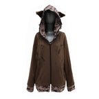 Ripped Hoodie Jacket for Dark Subculture Style | Streetwear