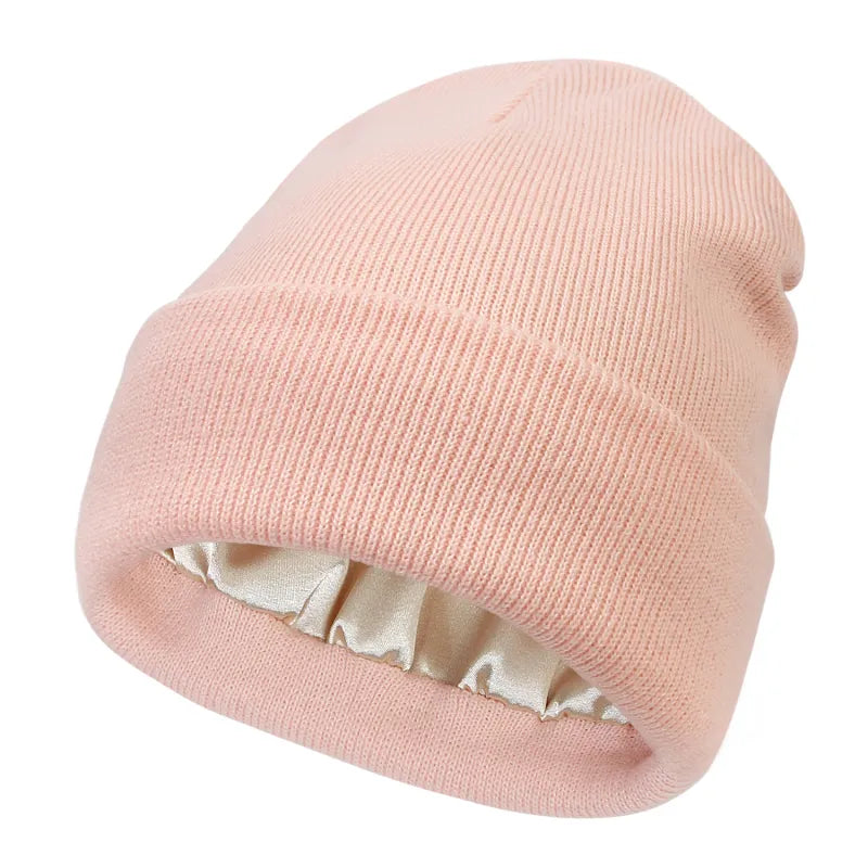 Fashionable Warm Knitted Wool Hat | Embroidered Cap