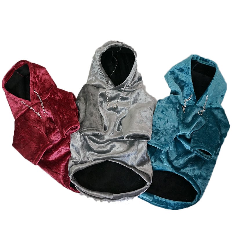 Fleece Hoodie for Small Dogs | Streetwear