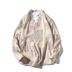 Loose Large Size Printed Hanfu Casual Cardigan