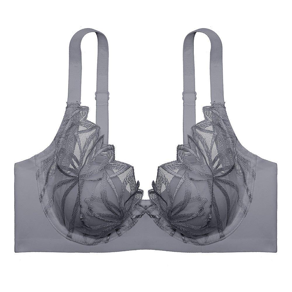 Lace Lingerie for Comfort with Soft Rims and Ultra-thin Bras