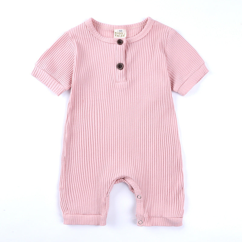 Fashionable Summer Baby Bodysuit - Multiple Colors Available