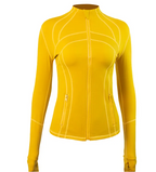 Slim Fit Sports High Elastic Fitness Coat