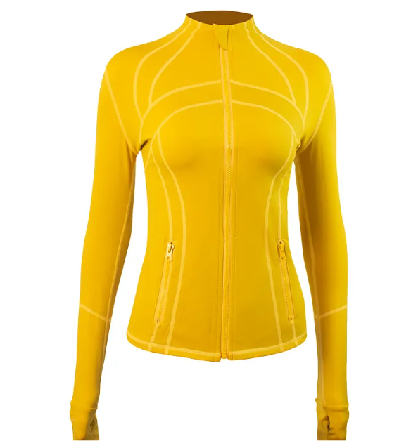 Slim Fit Sports High Elastic Fitness Coat