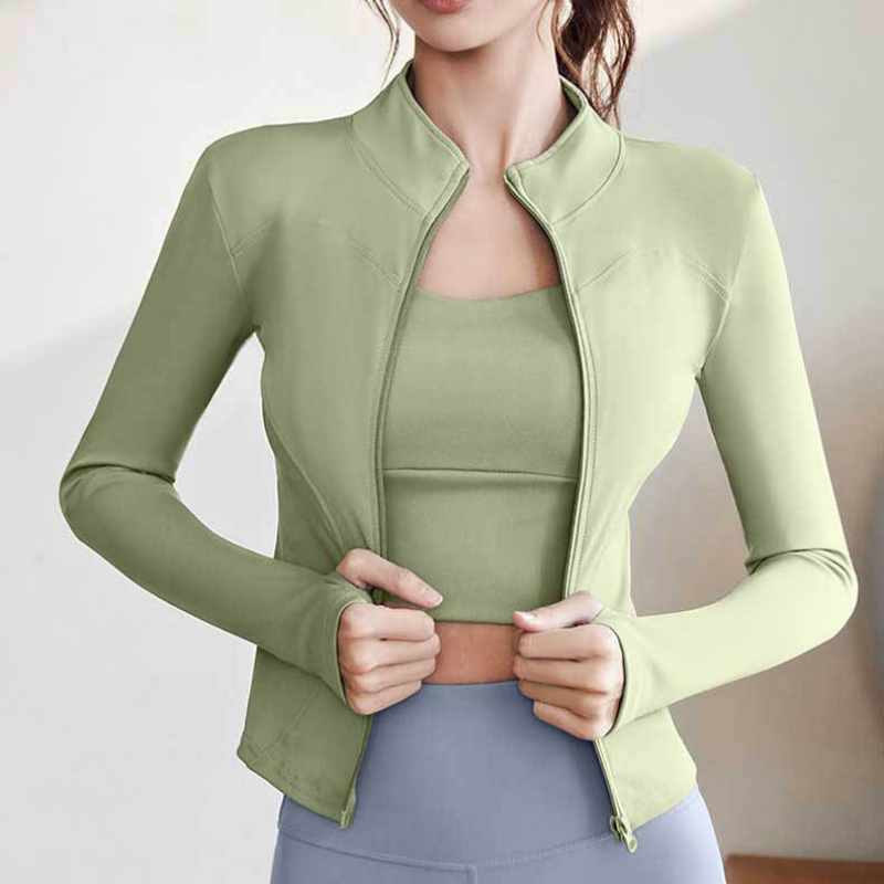Women's Slim Fit Quick-Dry Running Yoga Jacket