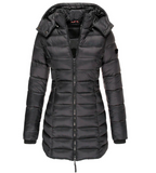 Women's Midi Lightweight Quilted Jacket (Single Piece)