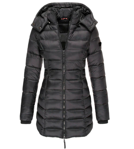 Women's Midi Lightweight Quilted Jacket (Single Piece)