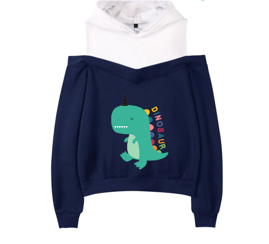 Off-the-Shoulder Hoodie for Women - Stylish and Trendy | Streetwear