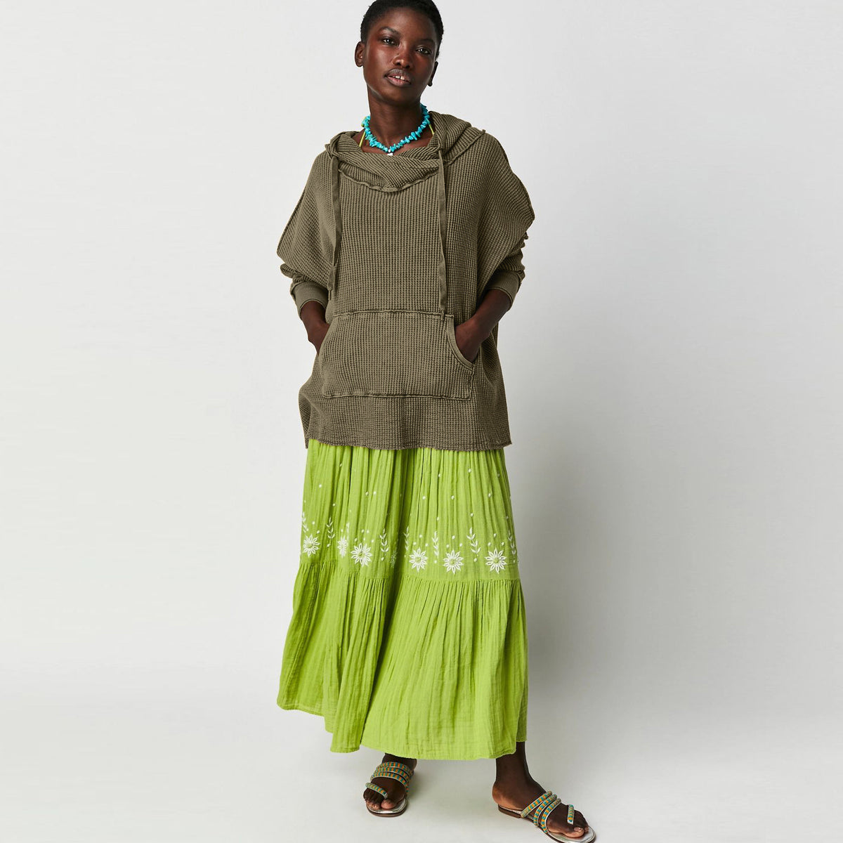 Hooded Loose Sweater for Women - Fashion Brand