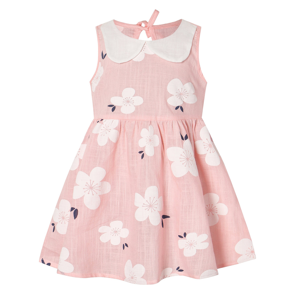 Girls' Summer Dress - Korean Style Sleeveless Princess Dress